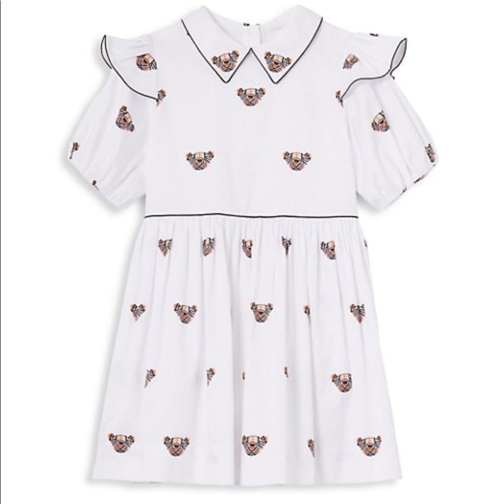 Burberry Girls Teddy Bear dress in size 6
